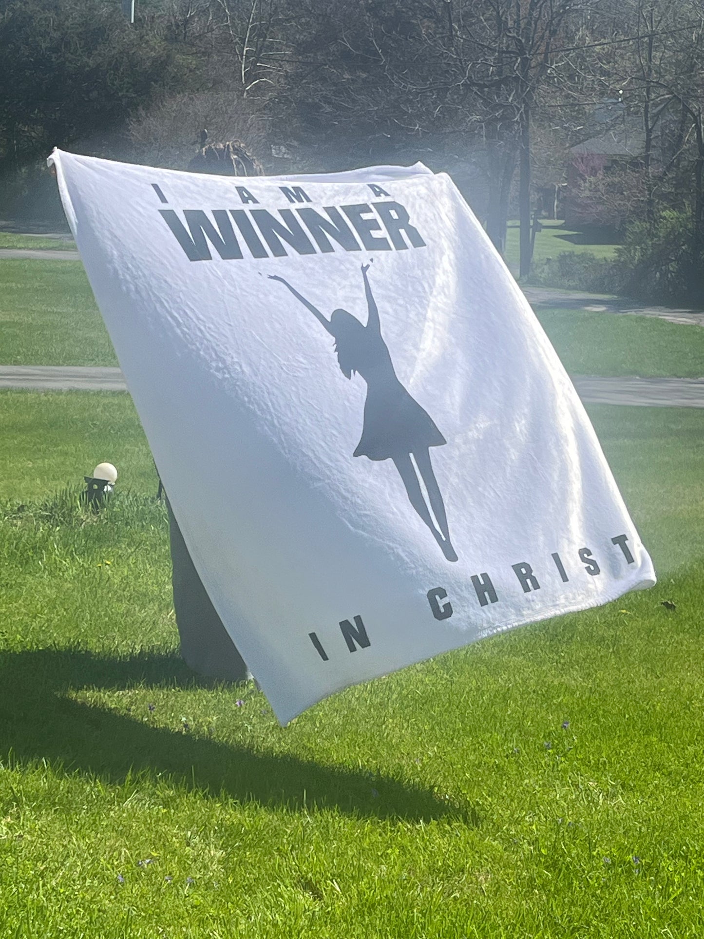 Winner Throw Blanket