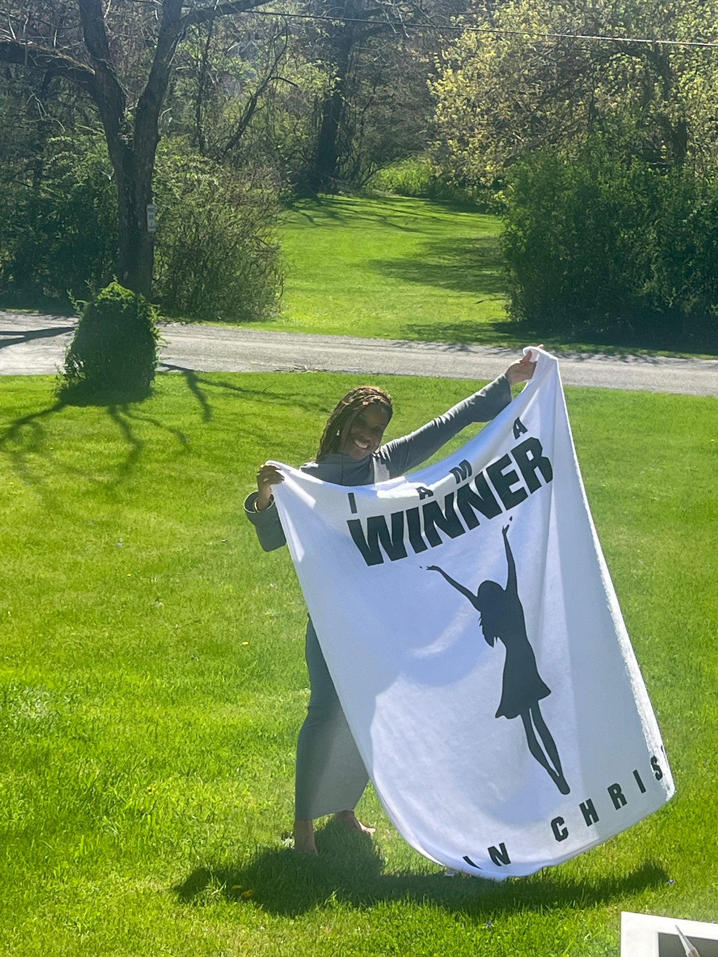 Winner Throw Blanket