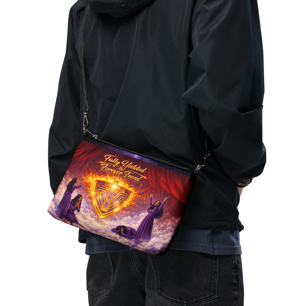Crossbody bag FULLY YIELDED AND FOREVER FREED