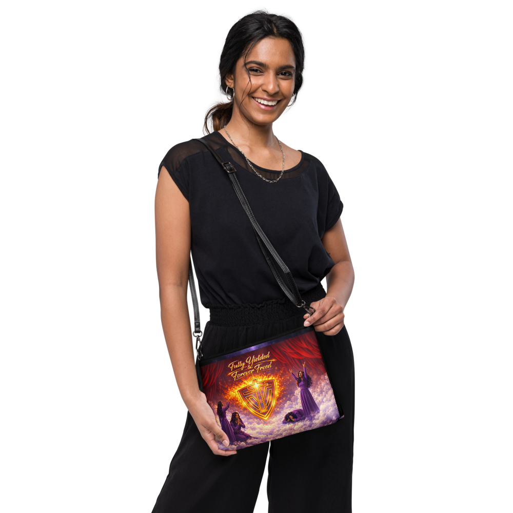 Crossbody bag FULLY YIELDED AND FOREVER FREED