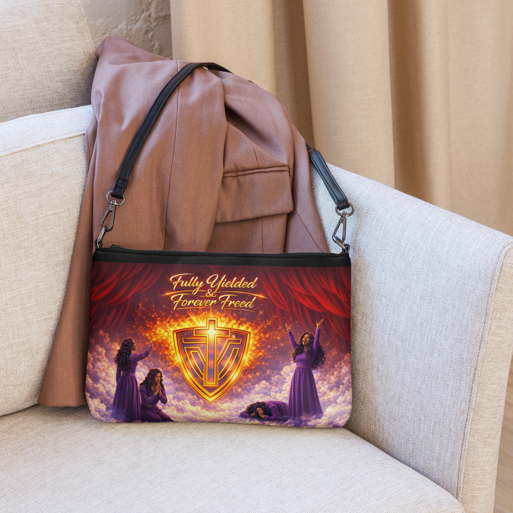 Crossbody bag FULLY YIELDED AND FOREVER FREED