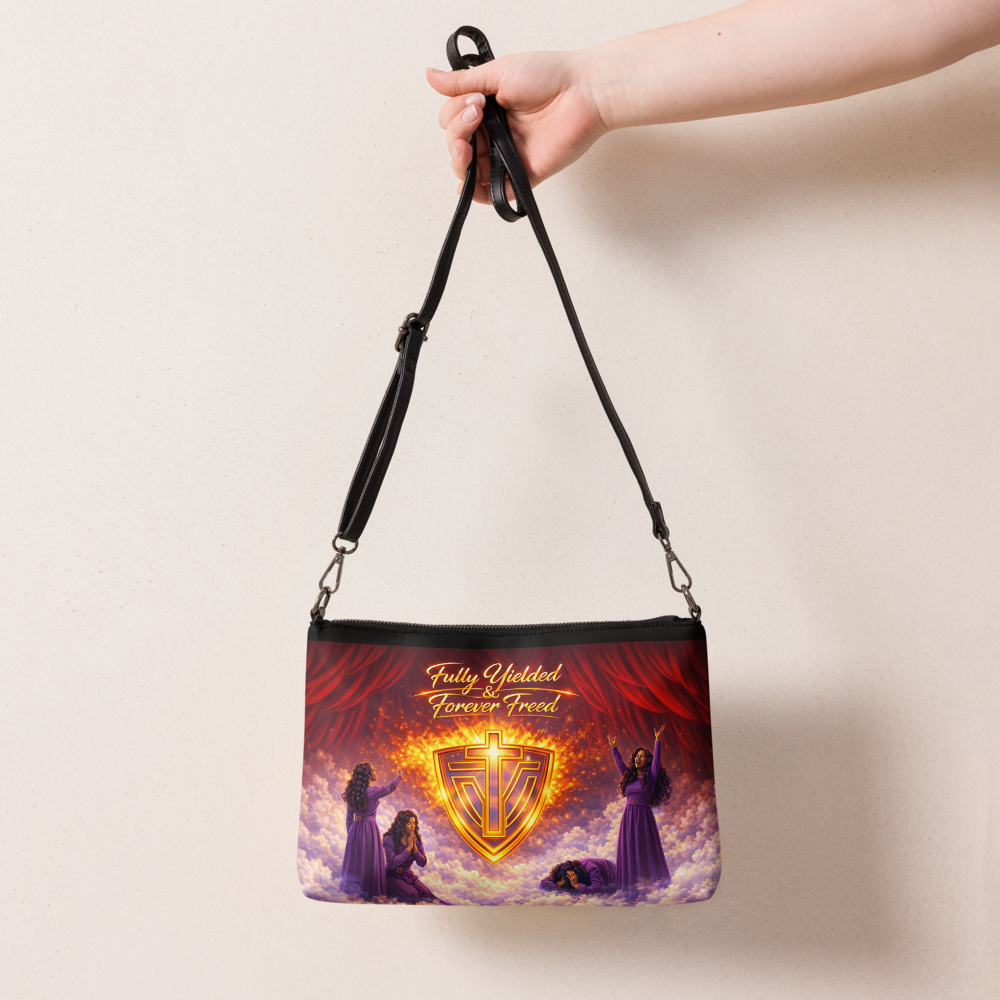 Crossbody bag FULLY YIELDED AND FOREVER FREED