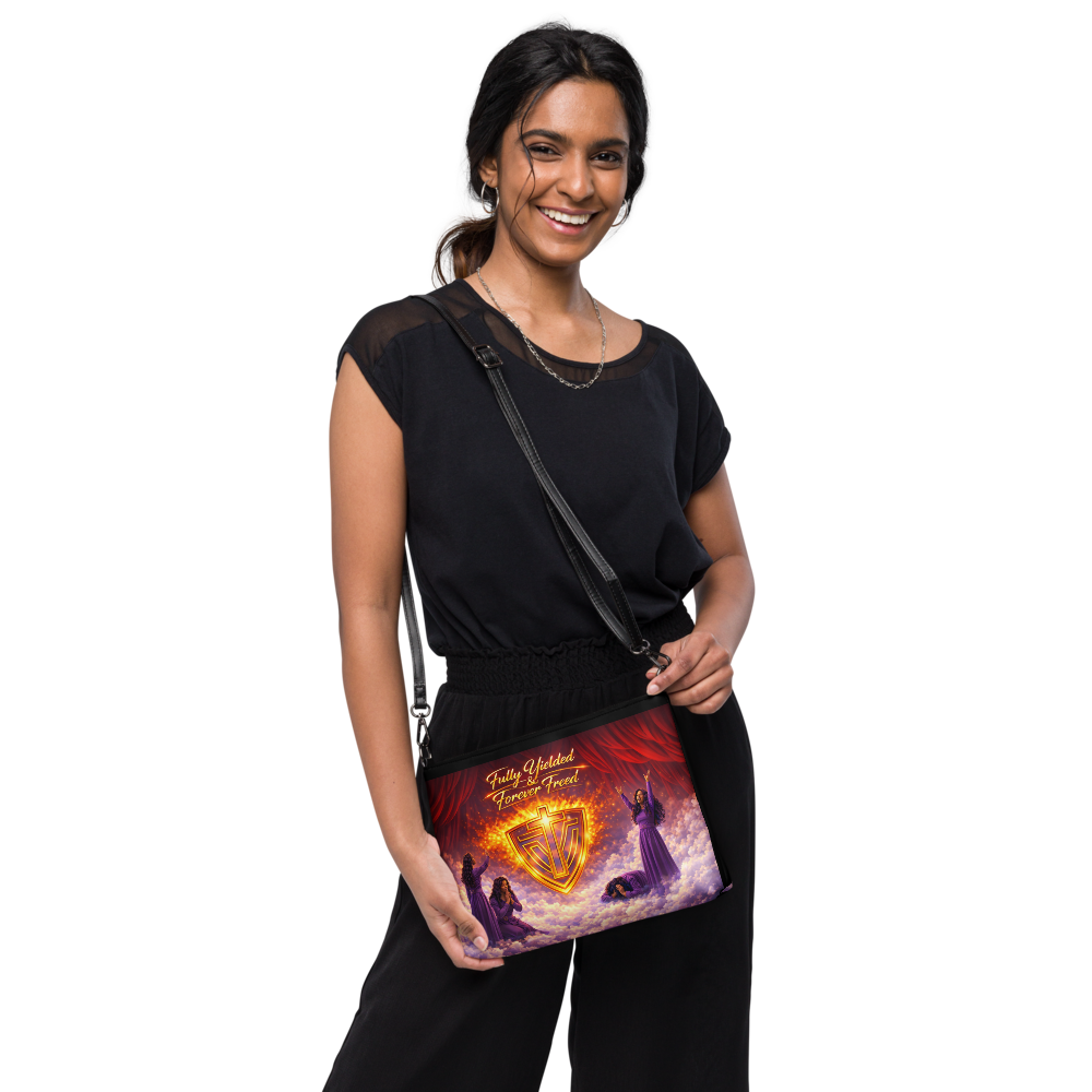 Crossbody bag FULLY YIELDED AND FOREVER FREED