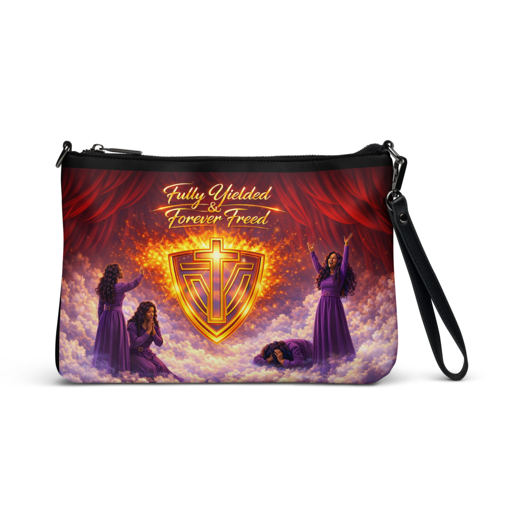 Crossbody bag FULLY YIELDED AND FOREVER FREED