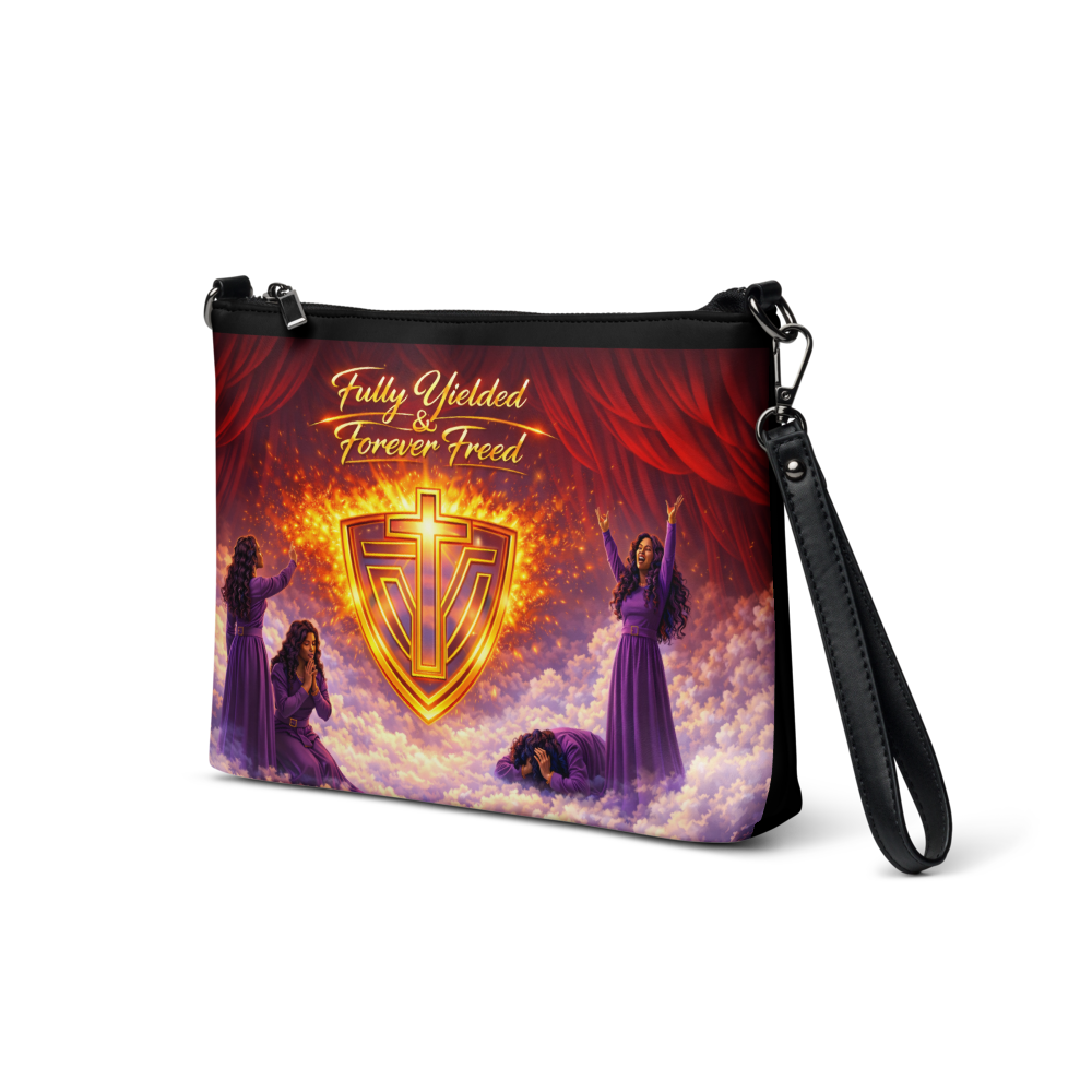Crossbody bag FULLY YIELDED AND FOREVER FREED