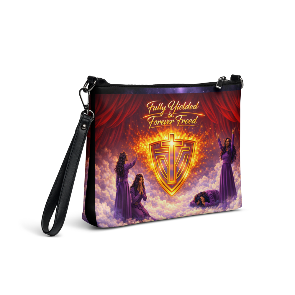 Crossbody bag FULLY YIELDED AND FOREVER FREED