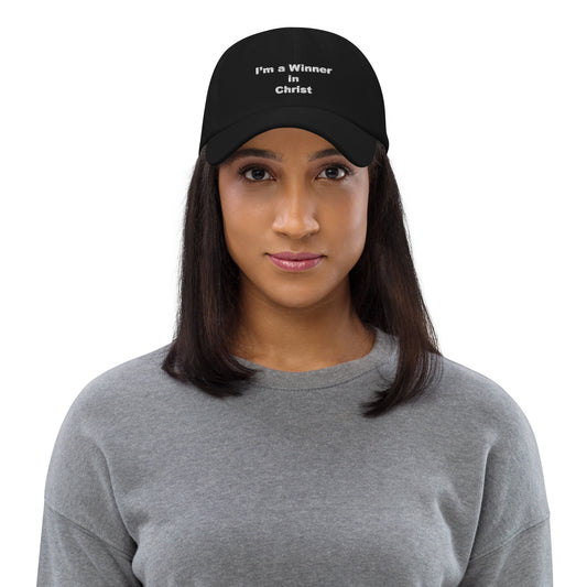 I'm A Winner Curved hat