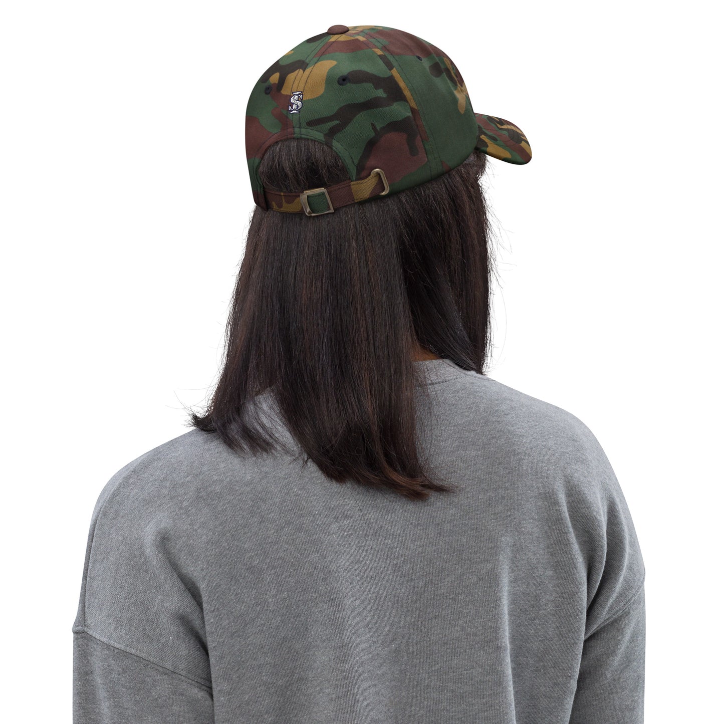 REAL LOVE  HAT WHITE STITCH
