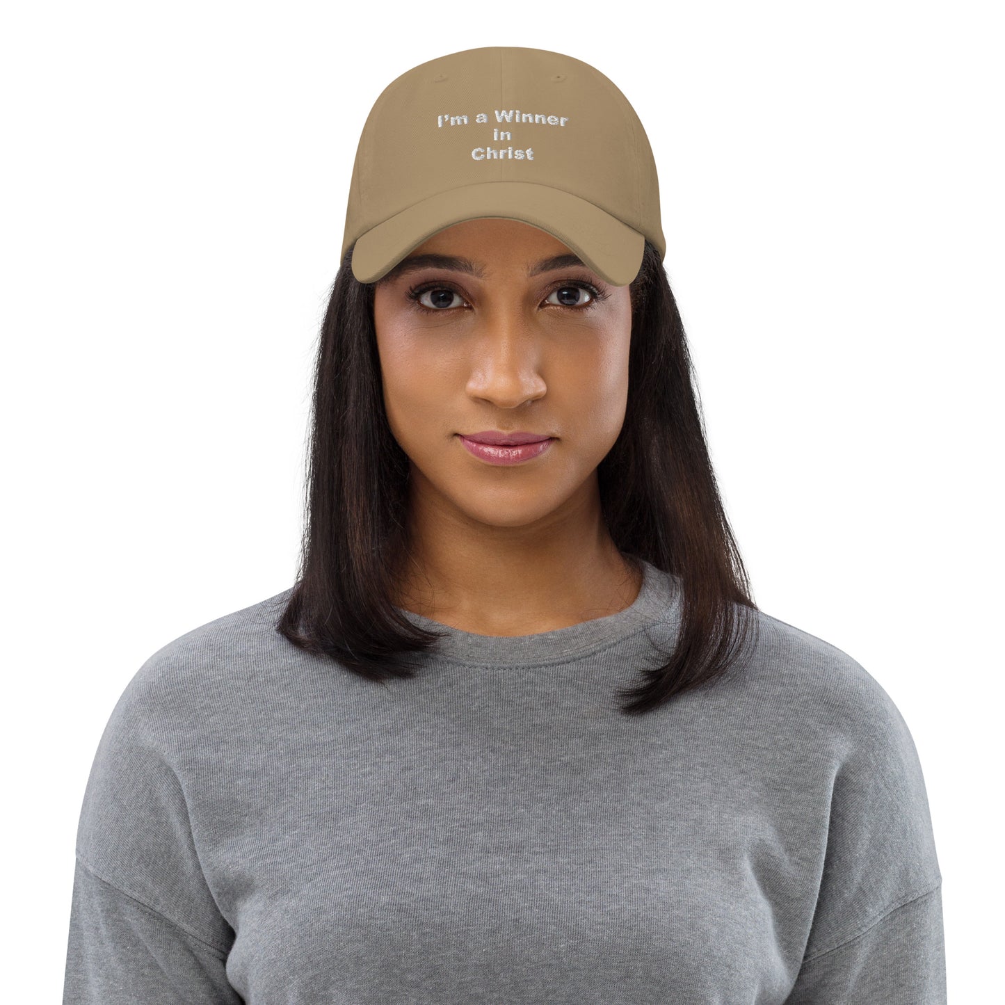 I'm A Winner Curved hat