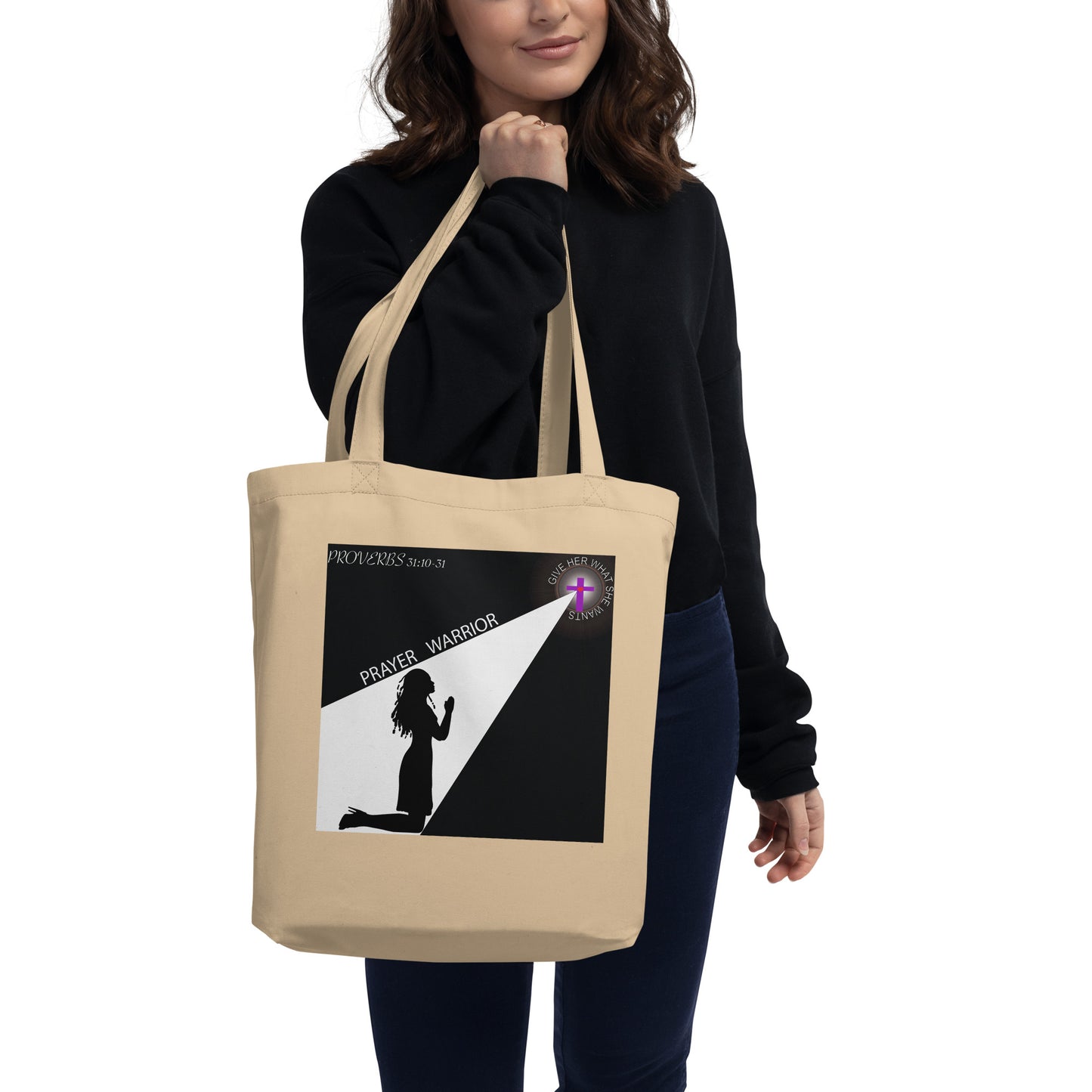 PRAYER WARRIOR Eco Tote Bag
