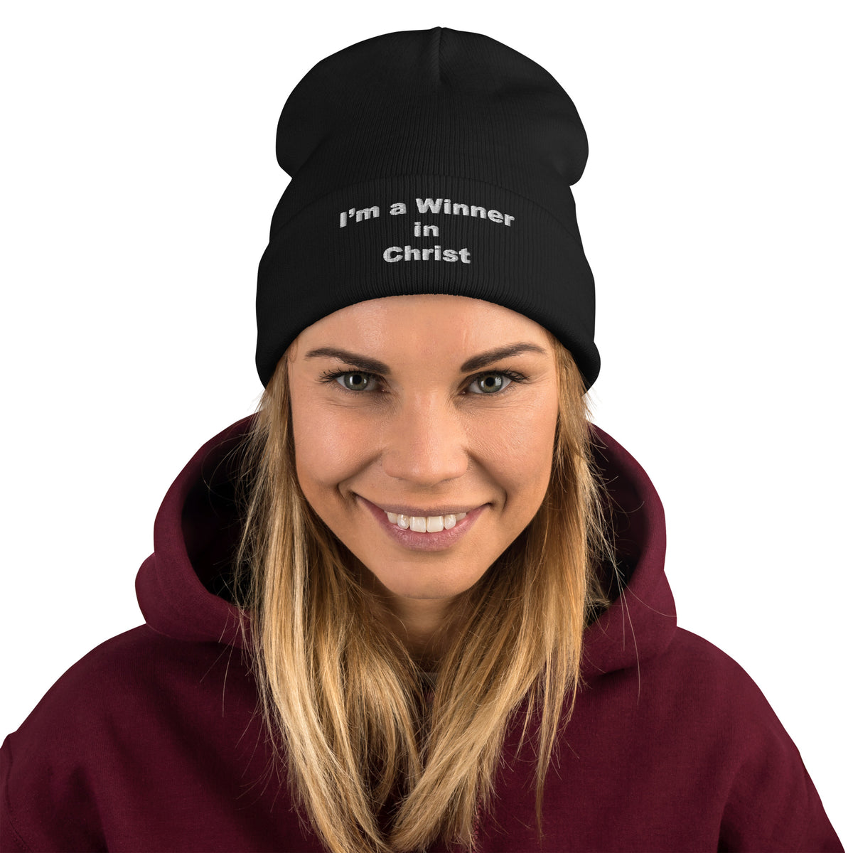 WINNER Embroidered Beanie