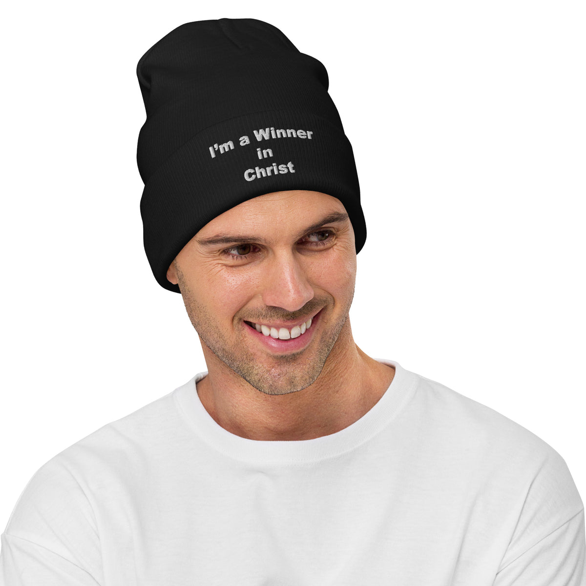 WINNER Embroidered Beanie