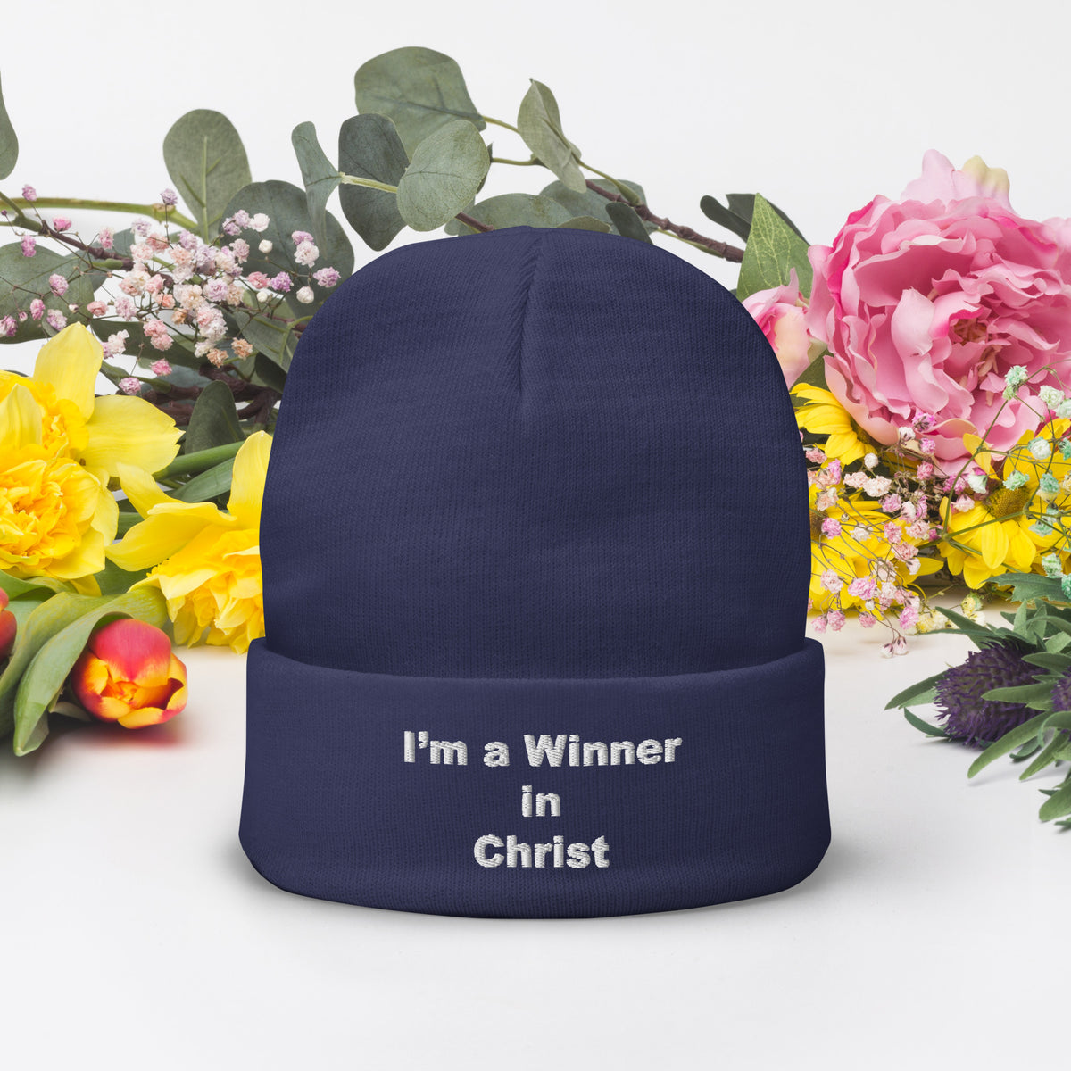 WINNER Embroidered Beanie