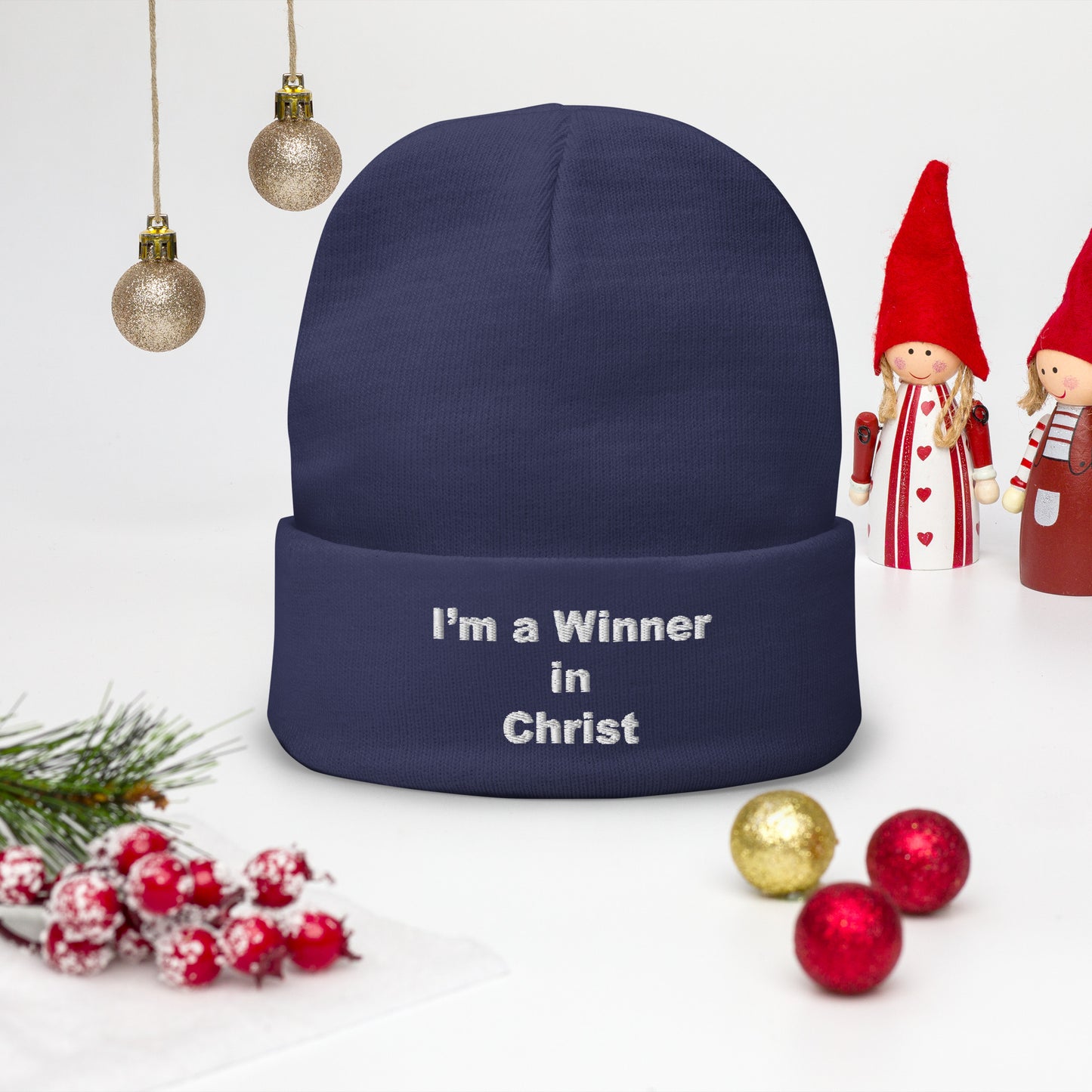 WINNER Embroidered Beanie