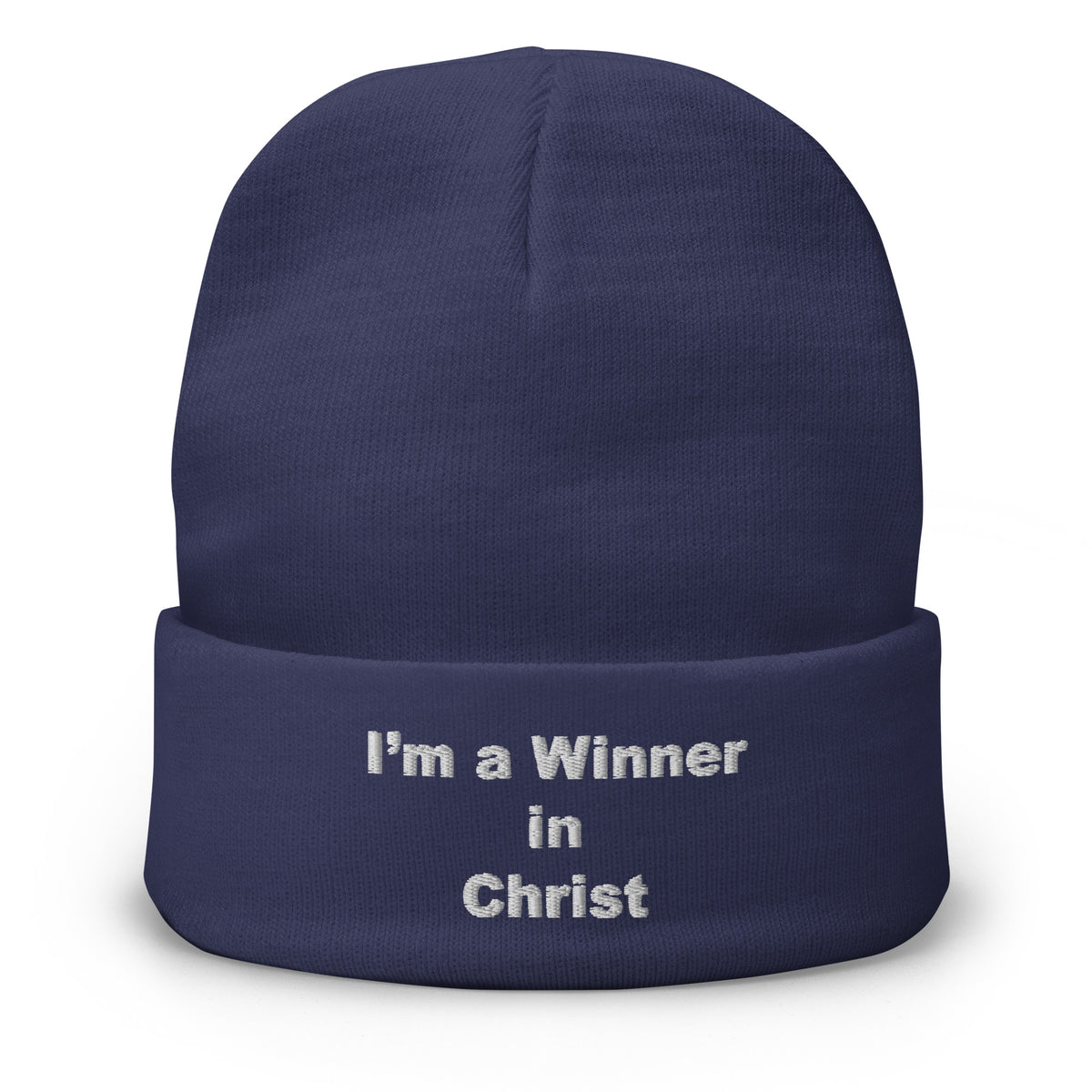 WINNER Embroidered Beanie