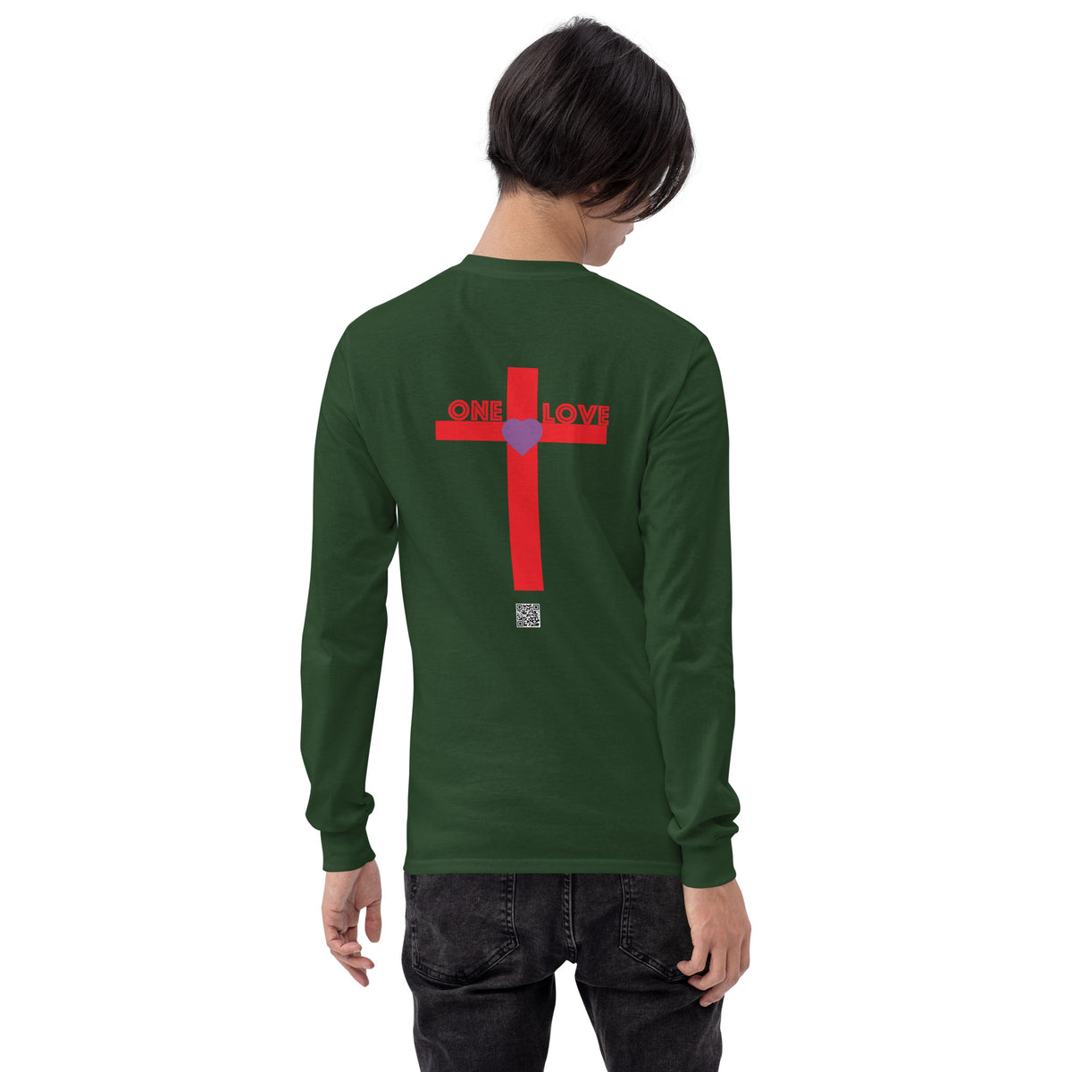 Men’s REAL LOVE Long Sleeve Shirt