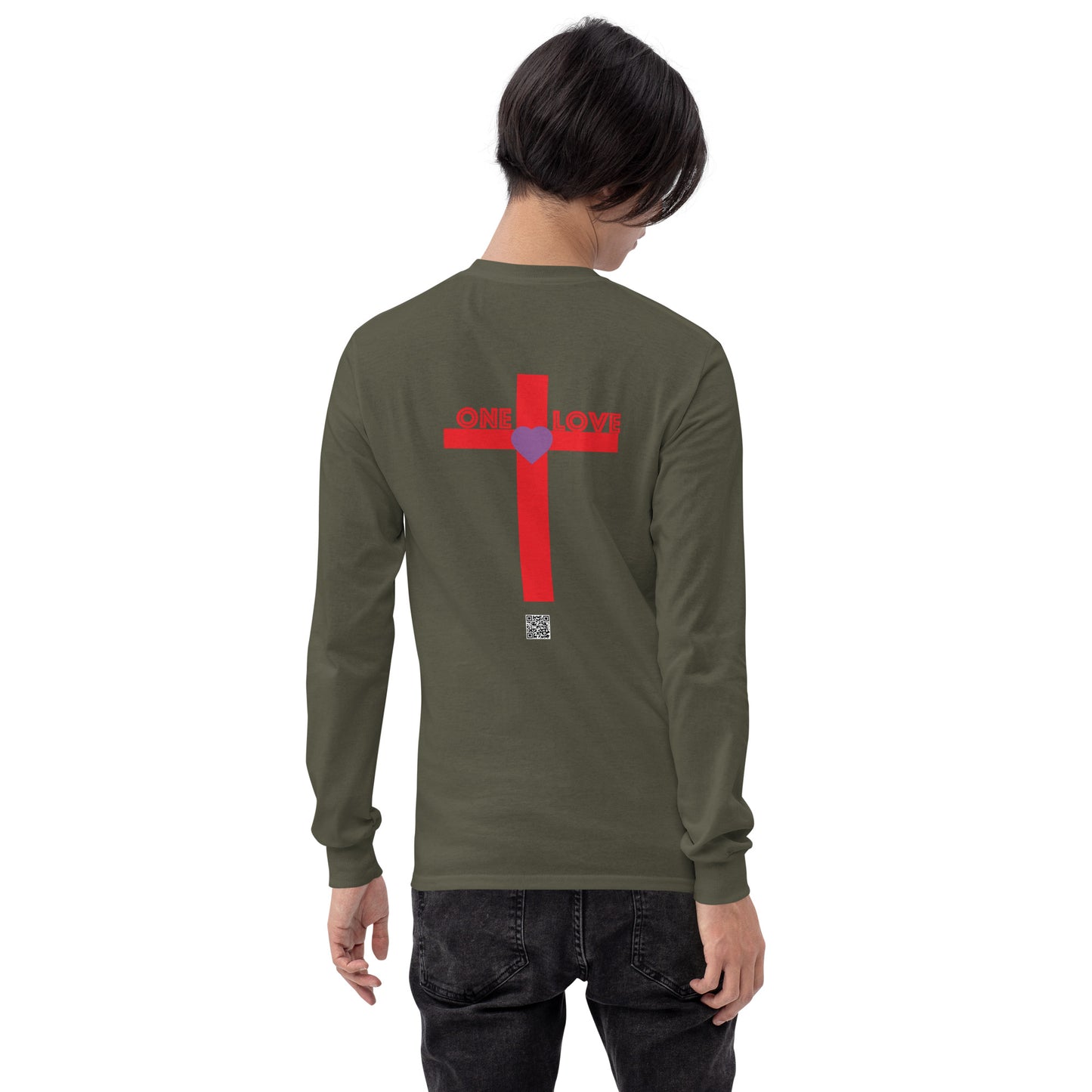 Men’s REAL LOVE Long Sleeve Shirt