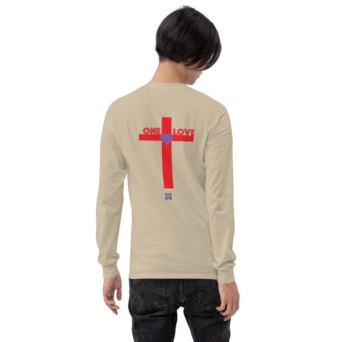 Men’s REAL LOVE Long Sleeve Shirt