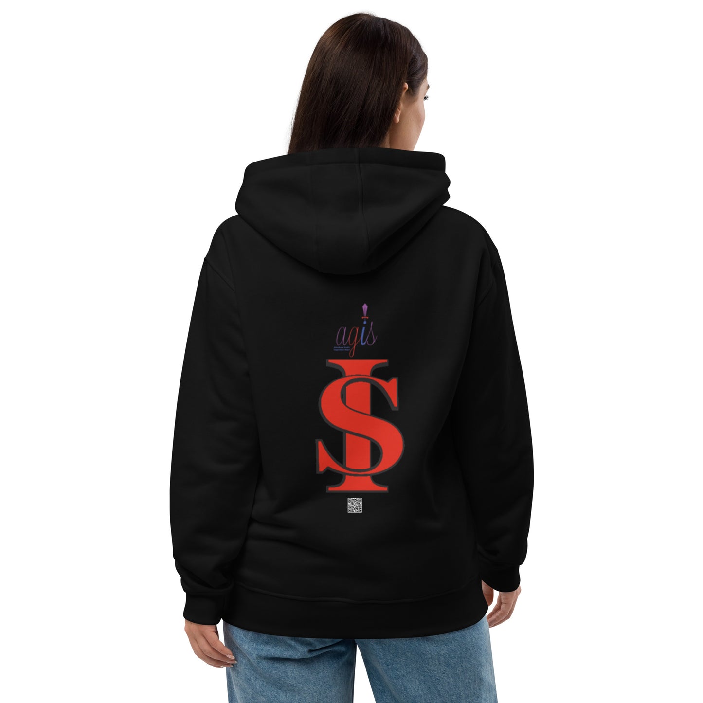 IMPERFECT SAINT DUAL COLORS Premium eco hoodie
