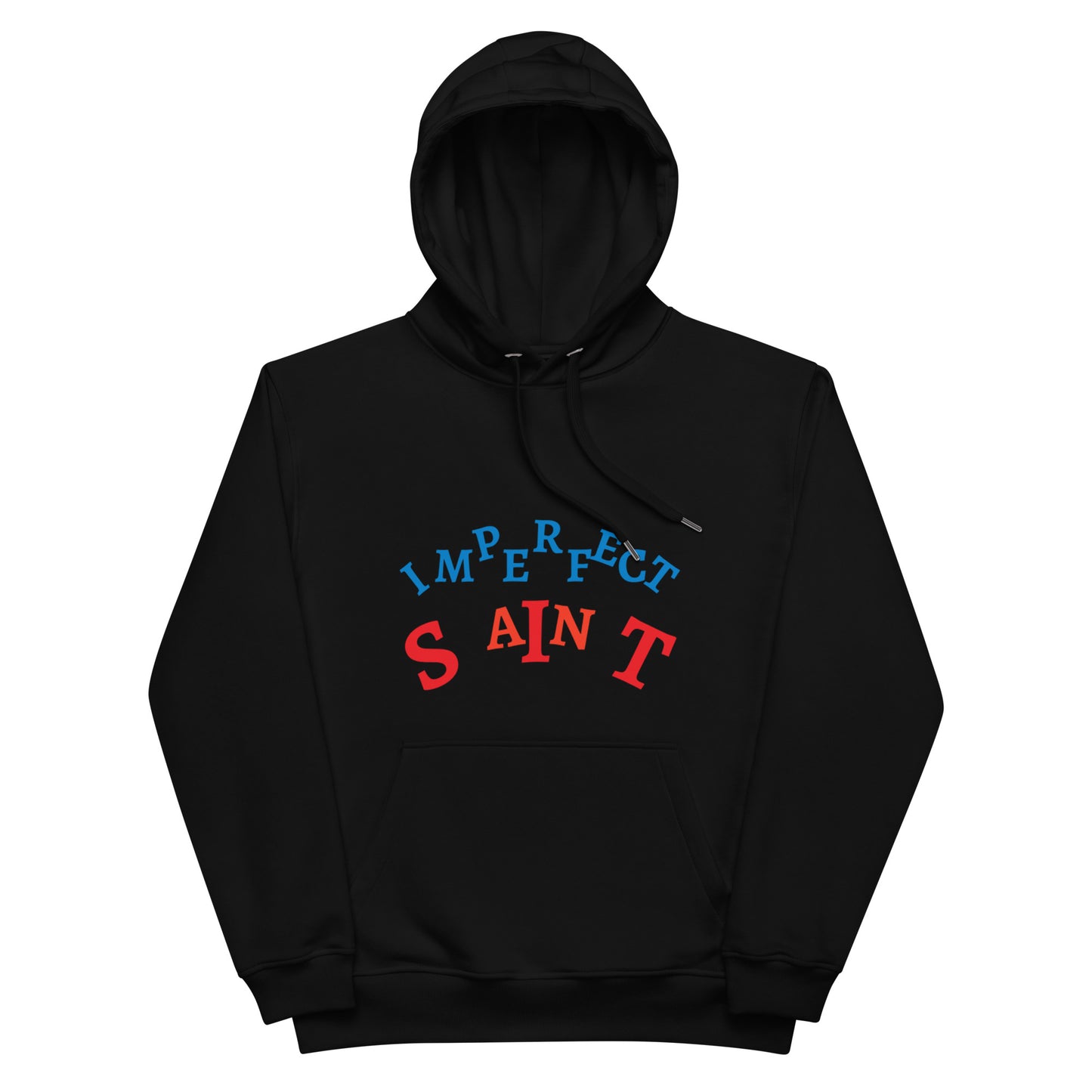 IMPERFECT SAINT DUAL COLORS Premium eco hoodie