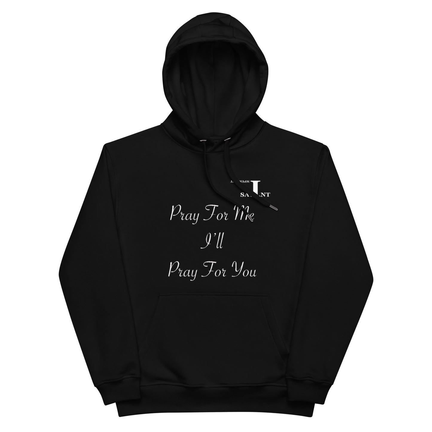 IMPERFECT SAINT AGIS BACK Premium eco hoodie AGIS