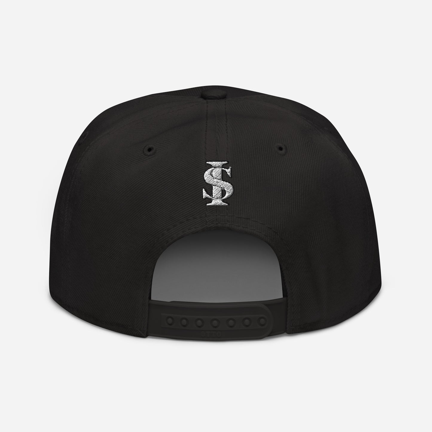 WINNER Snapback Hat WHITE STITCH