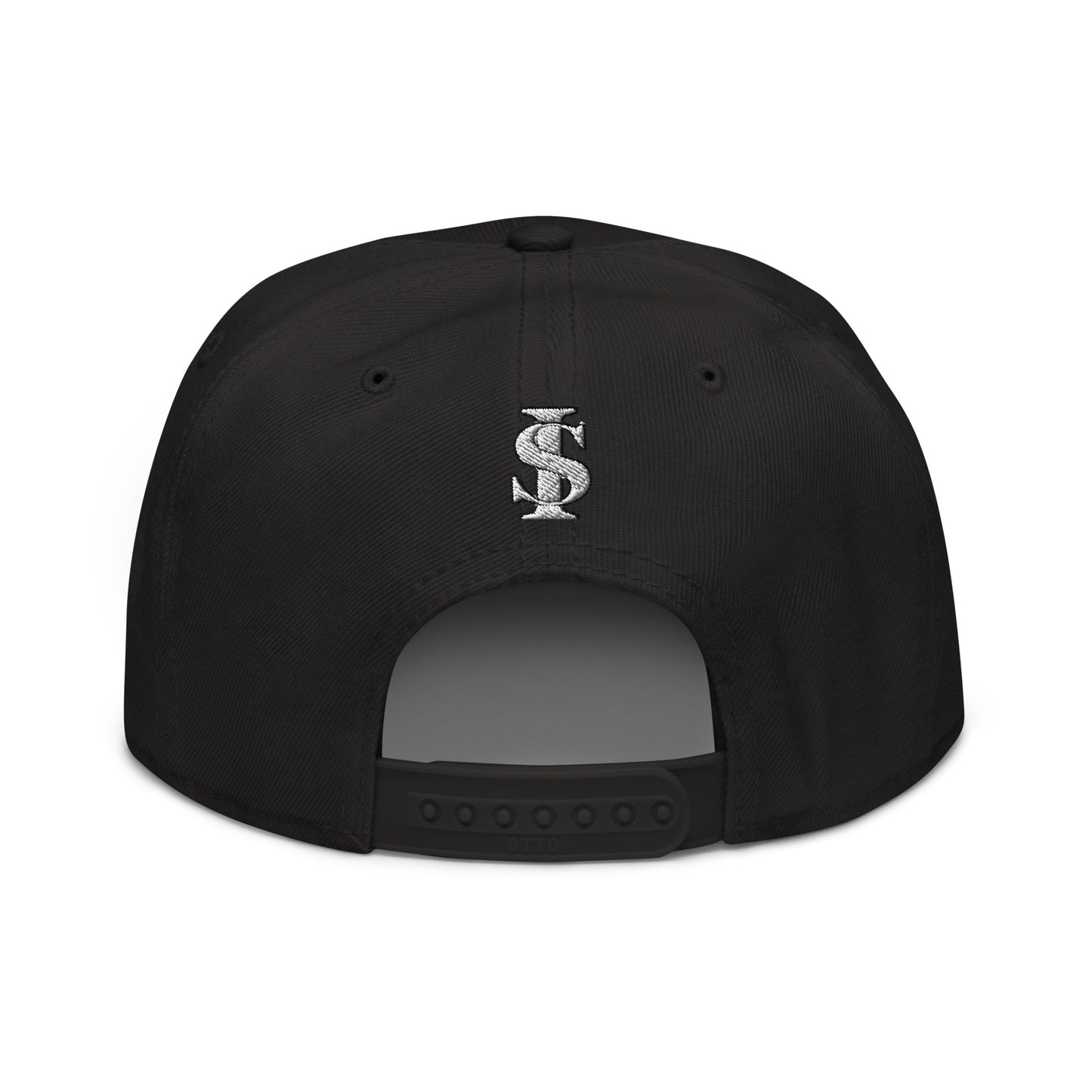 WINNER Snapback Hat WHITE STITCH