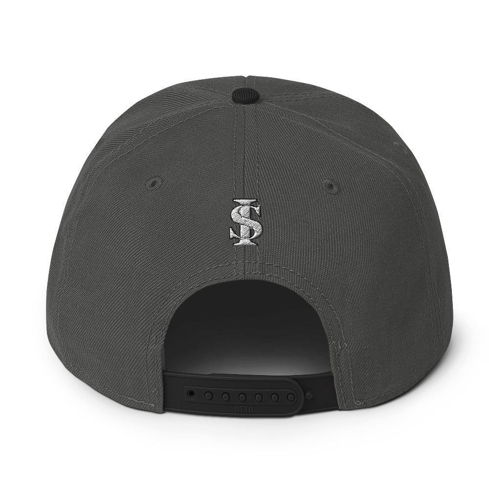 WINNER Snapback Hat WHITE STITCH