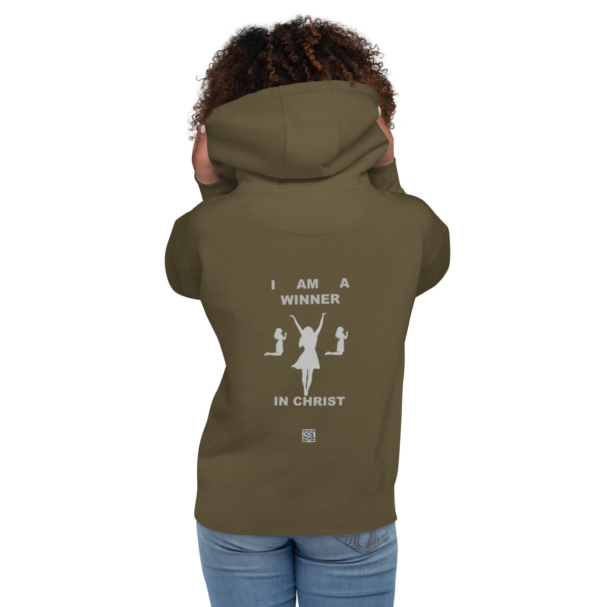 Unisex Hoodie LARGE PRAYER WARRIOR