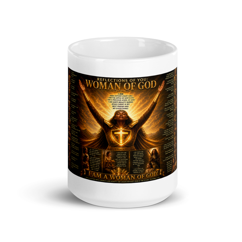 White glossy mug 15 oz/20 oz WOG