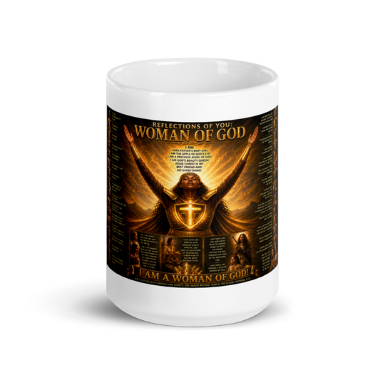 White glossy mug 15 oz/20 oz WOG