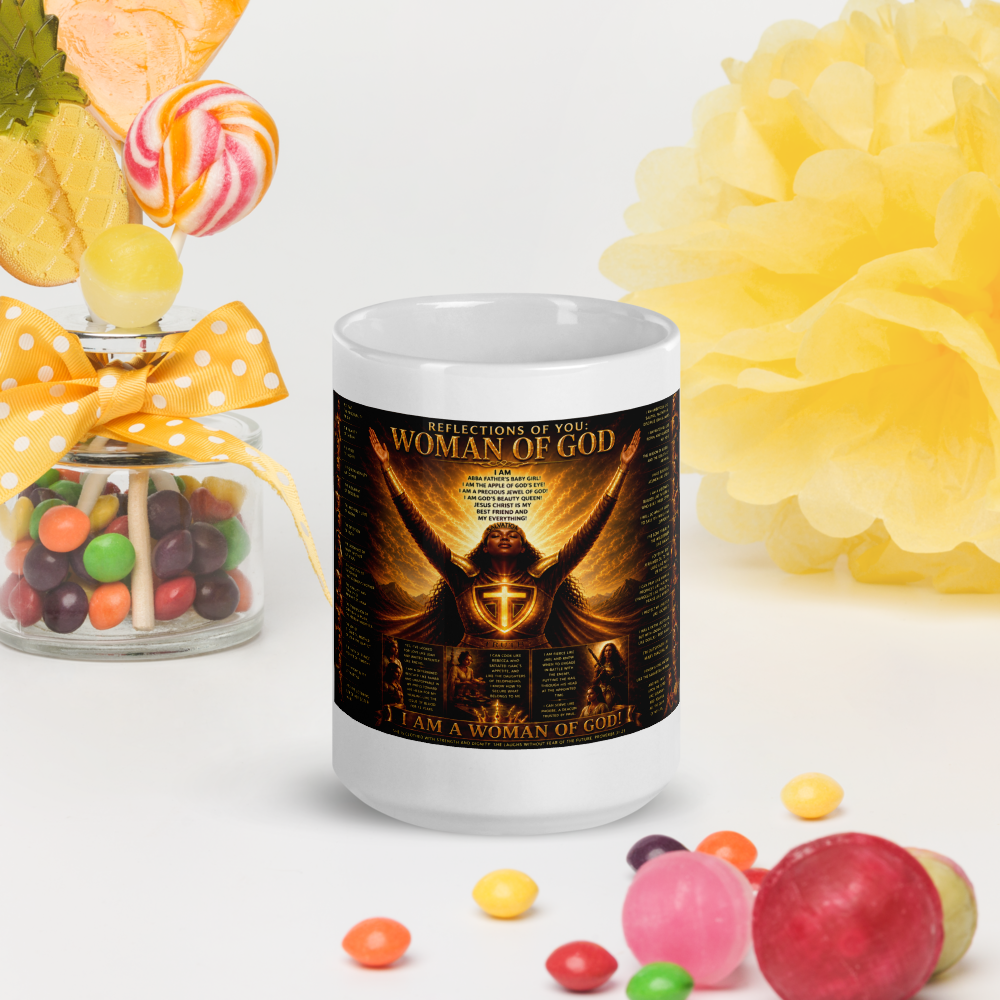 White glossy mug 15 oz/20 oz WOG